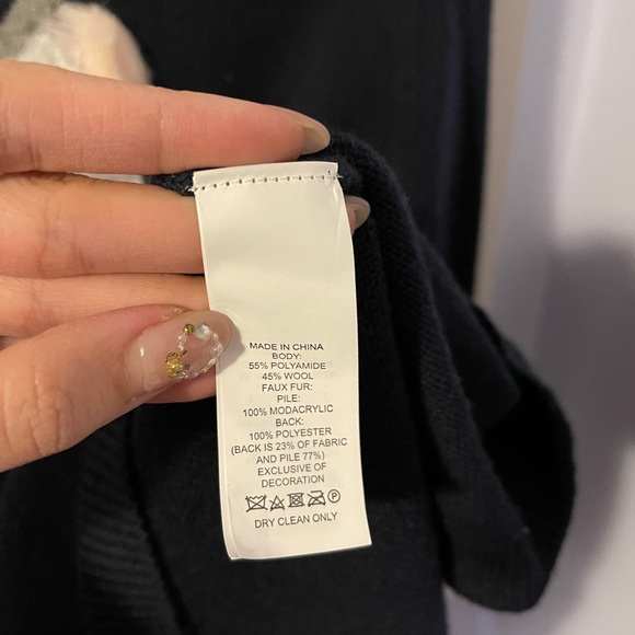 Kate Spade broom street navy owl sweater - Picture 9 of 9